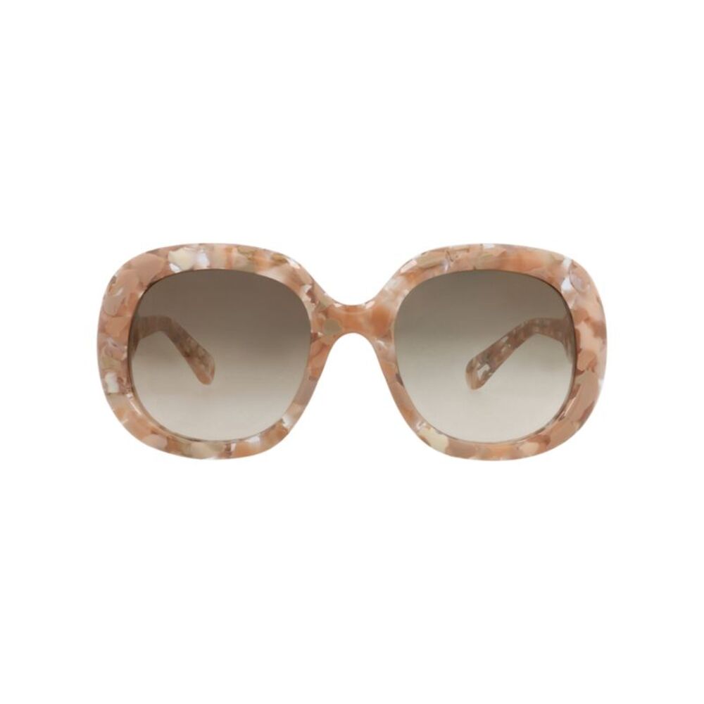 Chloé Square-Frame Recycled Acetate Sunglasses Multi Womens